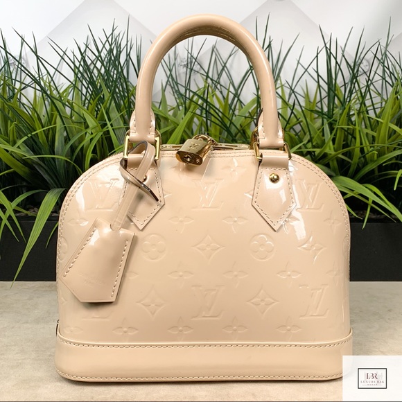 SOLD Louis Vuitton Vernis Alma BB Dune - Picture 5 of 14